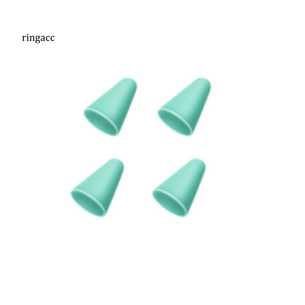 Bộ 4/8 nắp bọc ngòi bút cảm ứng stylus mềm mịn cho Apple Pencil 1/2