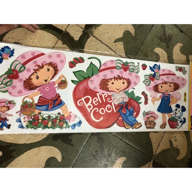 Tranh trang trí tủ nhựa, cửa kính, tủ lạnh cho bé