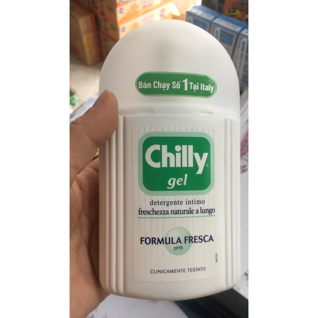 Chilly - Dung dịch vệ sinh phụ nữ tại Italy 200ml