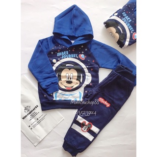 Bộ nỉ HM Mickey cho bé