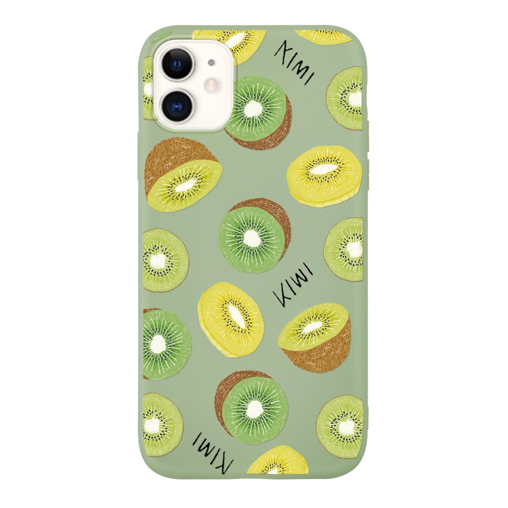 Ốp điện thoại mềm họa tiết trái cam/kiwi đẹp mắt dành cho IPhone 13 12 11 Pro ProMAX 6 6plus 8 Plus 7 7plus Se2020 X XS XR XSMAX