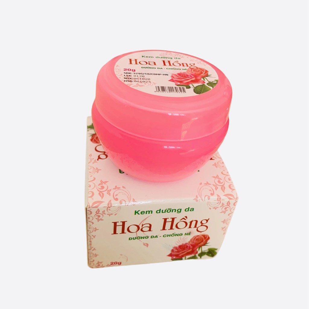 Kem dưỡng da hoa hồng Hotuf, chống nẻ dưỡng ẩm làm mềm da 20g, H2C