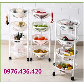 Kệ 3 tầng tròn