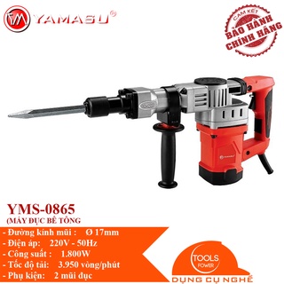 Máy đục bê tông 17mm yamasu yms-0865 / 1800w
