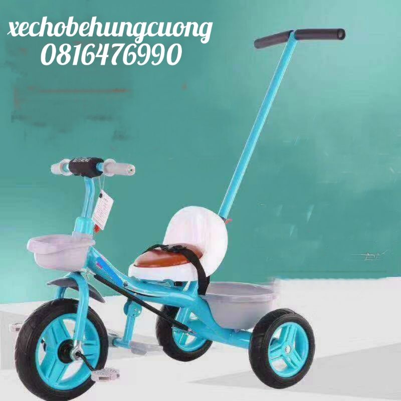 Xe đẩy kèm xe đạp 3 bánh cho bé