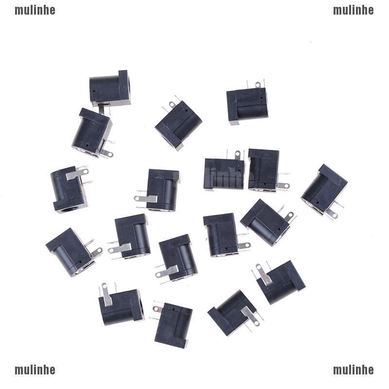 Mul❤ Set 20 Đầu Kết Nối Ổ Cắm DC005 5.5 * 2.1mm