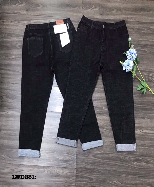 Bigsize 55 đến 110 ký quần jean 9 tấc co giãn