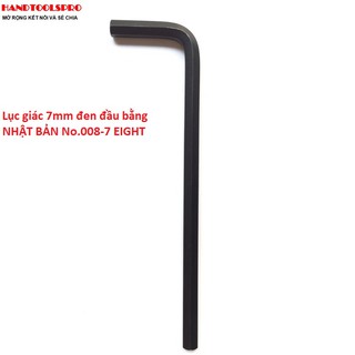 7mm Lục giác đen đầu bằng NHẬT BẢN No.008-7 EIGHT