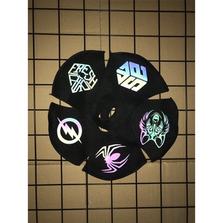 Combo 5 khẩu trang phản quang vải dày thời trang cái tính chống bụi giặt nhiều lần