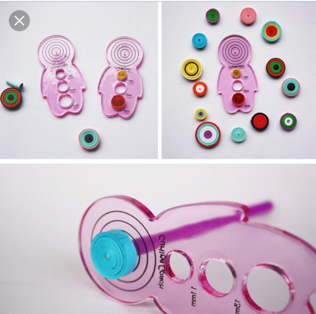 GIẤY QUILLING LÀM THIỆP, CÂY QUẤN QUILLING, DỤNG CỤ ĐƠN GIẢN