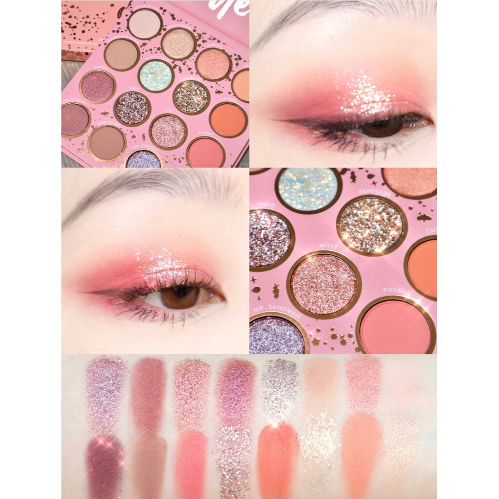 Các bảng phấn mắt COLOURPOP 6 ô, 8 ô, 15 ô, 16 ô, 30 ô Eyeshadow Press Powder Palette