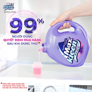 Nước giặt can MAX KLEEN 2.4kg, 3,8kg