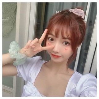 🕸Chun cột tóc scrunchies voan mỏng nhẹ