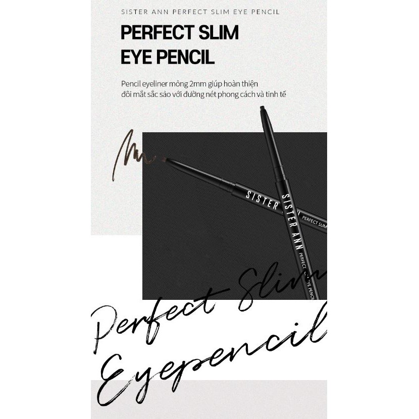 Chì Kẻ Mắt Hoàn Hảo SISTER ANN (2 Màu) | BigBuy360 - bigbuy360.vn