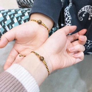 Vòng ngũ sắc trầm hương may mắn