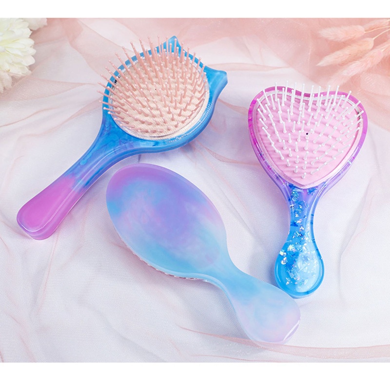 Lược Chải Tóc Gỡ Rối Bằng Silicone Epoxy Tiện Lợi