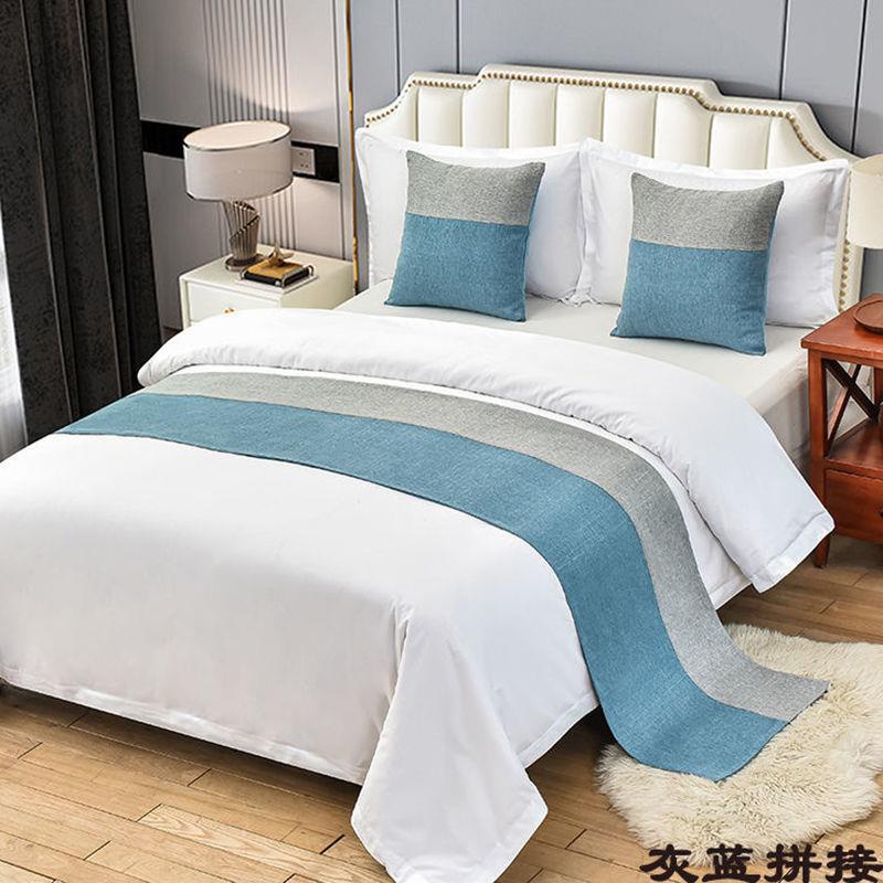 Khăn trải giường màu trơn phong cách hiện đại cao cấp cho khách sạn | BigBuy360 - bigbuy360.vn