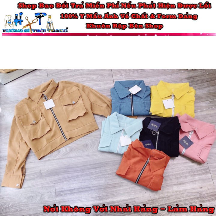 Áo Khoác Nhung Bố Lụa Form Lửng Cao Cấp  Phối Túi Hộp Siêu Sang Mẫu Mới Thời Trang 2020- Hàng Có Sẵn | BigBuy360 - bigbuy360.vn