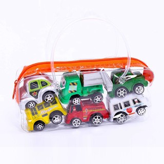 COMBO 2 TÚI ĐỒ CHƠI Ô TÔ 6 CHIẾC