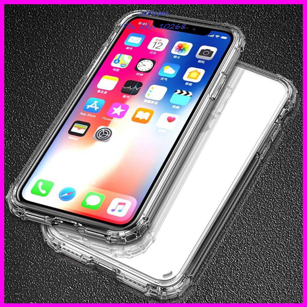 Ốp Điện Thoại Trong Suốt Chống Sốc Cho IPHONE 11 PRO MAX 12 12 PRO 12 PROMAX 11 PRO MAX 12X XS XR XS MAX 8 7 6 6S PLUS