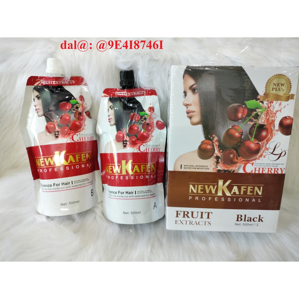 Nhuộm đen phủ được tóc bạc Cherry Newkafen mẫu hạt NGUYÊN