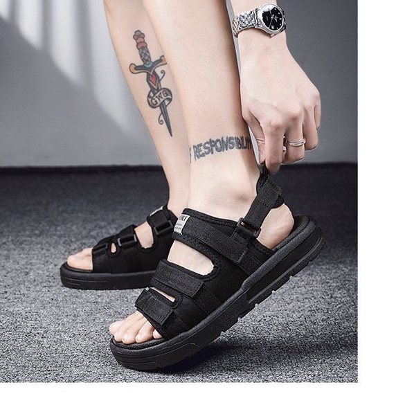 Sandal Nam Nữ  3 QUAI SPORT TRƠN SIỂU ĐẸP ĐƠN GIẢN