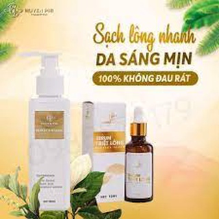 Combo Tẩy Lông Huyền Phi Và Serum Triệt Lông Huyền Phi Chính Hãng