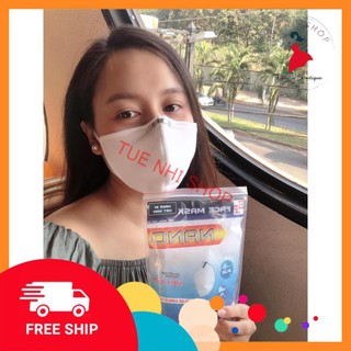 KHẨU TRANG NANO [Freeship - Hàng sẵn - loại 1] 100% COTTON 3 LỚP - LỌC KHÔNG KHÍ - LỌC BỤI- KHÁNG KHUẨN
