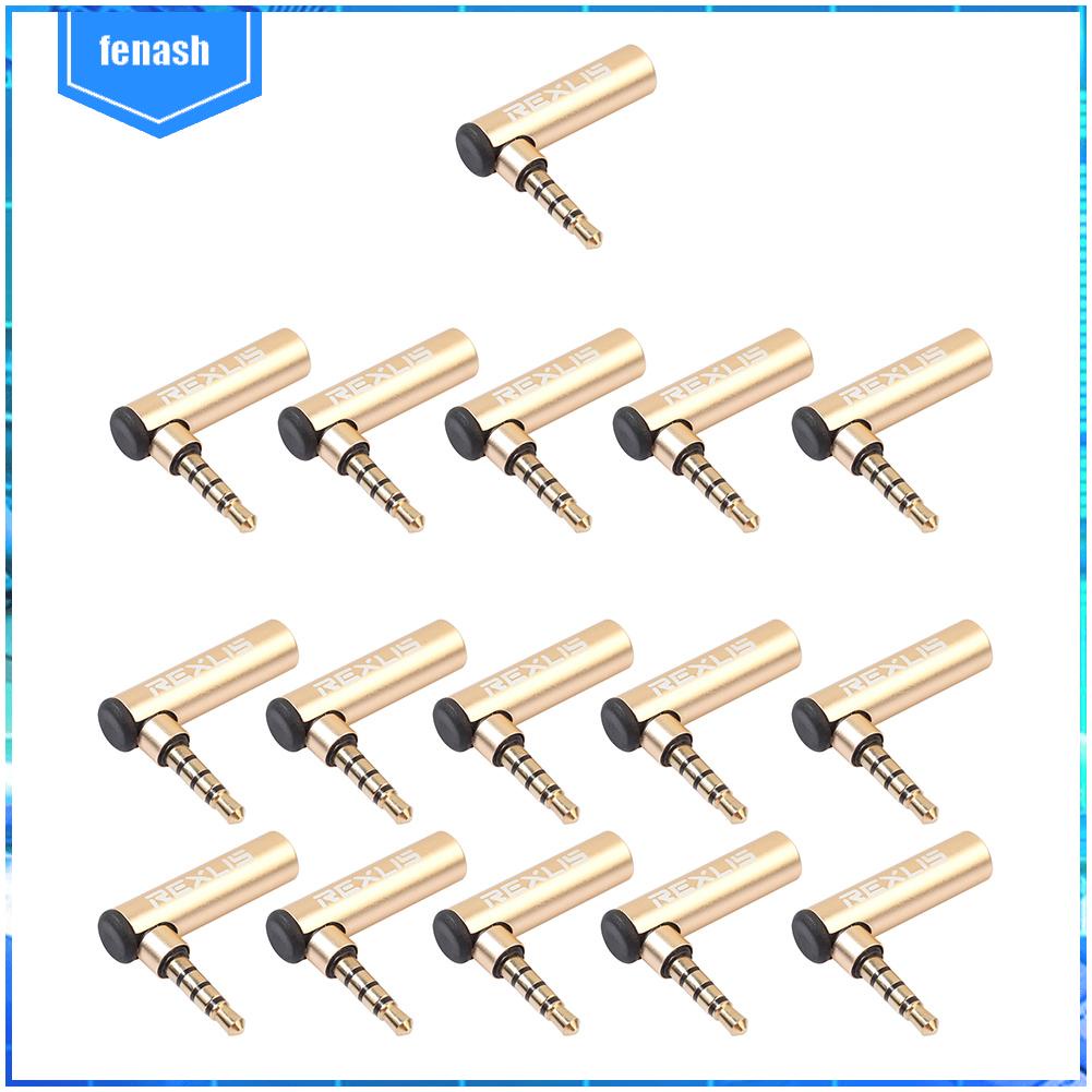 ✪Đầu Chuyển Đổi Giắc Cắm 3.5mm Sang Ổ Cắm 90 Độ Chuyên Dụng