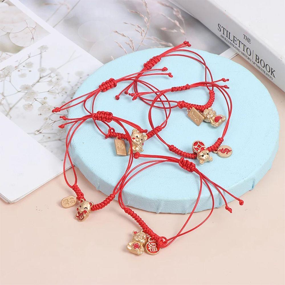 Vòng Tay Dây Thừng Thời Trang Năm Mới 2022 Dành Cho Cặp Đôi