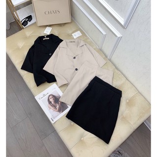 SET VEST CROTOP CHÂN VÁY