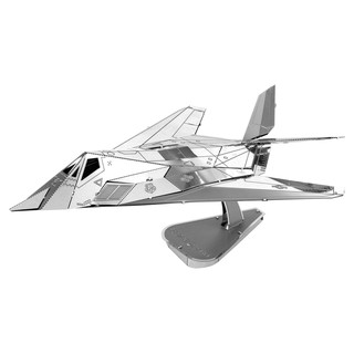 Mô hình lắp ghép 3d kim loại máy bay tàng hình F-117A Nighthawk