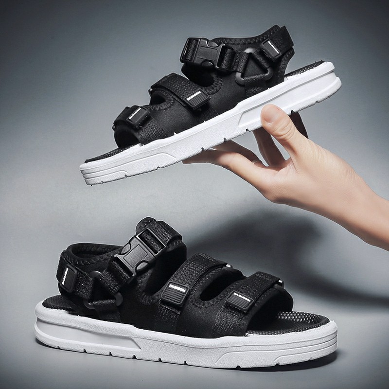 Dép Sandal Nam Nữ, Sandal Học Sinh Quai Ngang Trẻ Trung Theo Phong cách Hàn Quốc dp23