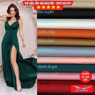 Vải Lụa ngọc trai cao cấp-Tinh tế-Sang trọng. Ai nhận hàng cũng khen nức nở.