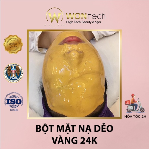 900g Bột Mặt Nạ Dẻo Vàng 24K.