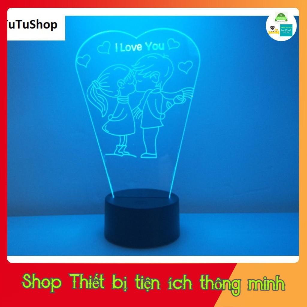 Led 3D Tình yêu