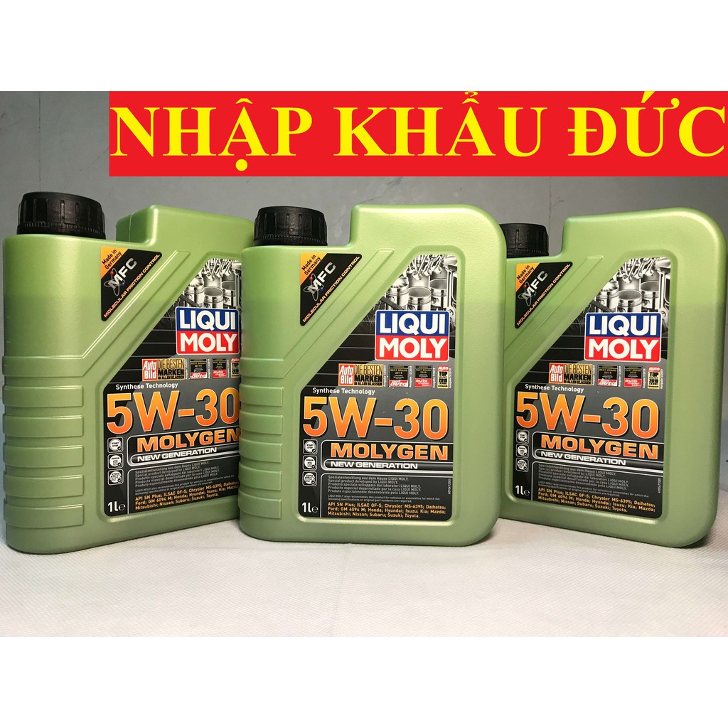 Nhớt Xe Tay Ga LIQUI MOLY MOLYGEN 5w30 1L Nhập Khẩu Đức