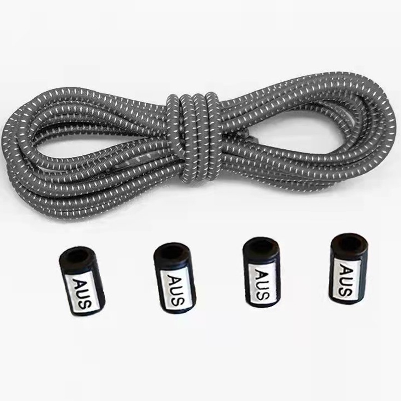 Dây buộc giày co giãn không cần buộc tiện lợi 100cm tùy chọn màu sắc