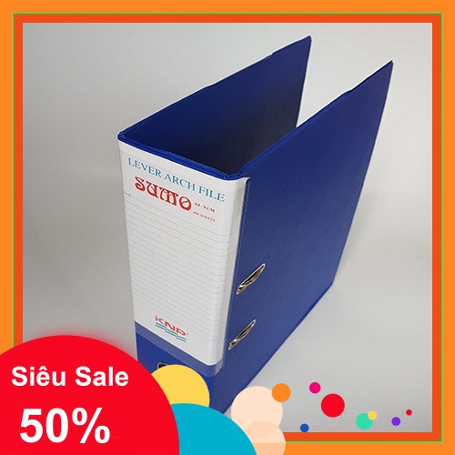 [Bán Sỉ]-Bìa Còng Bật A4 Sumo 9CM-Sổ Còng Thanh Tú[Giá Tốt Nhất]