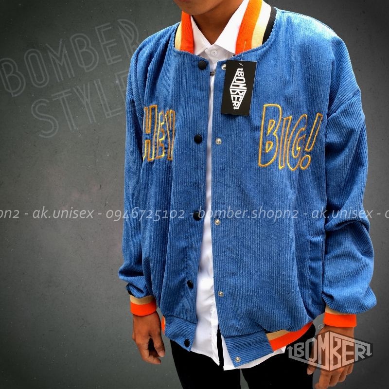 [Ảnh + Video thật] Áo khoác bomber Nhung HEY.B style Unisex dành cho cả nam và nữ (freesize - 3 màu) | BigBuy360 - bigbuy360.vn