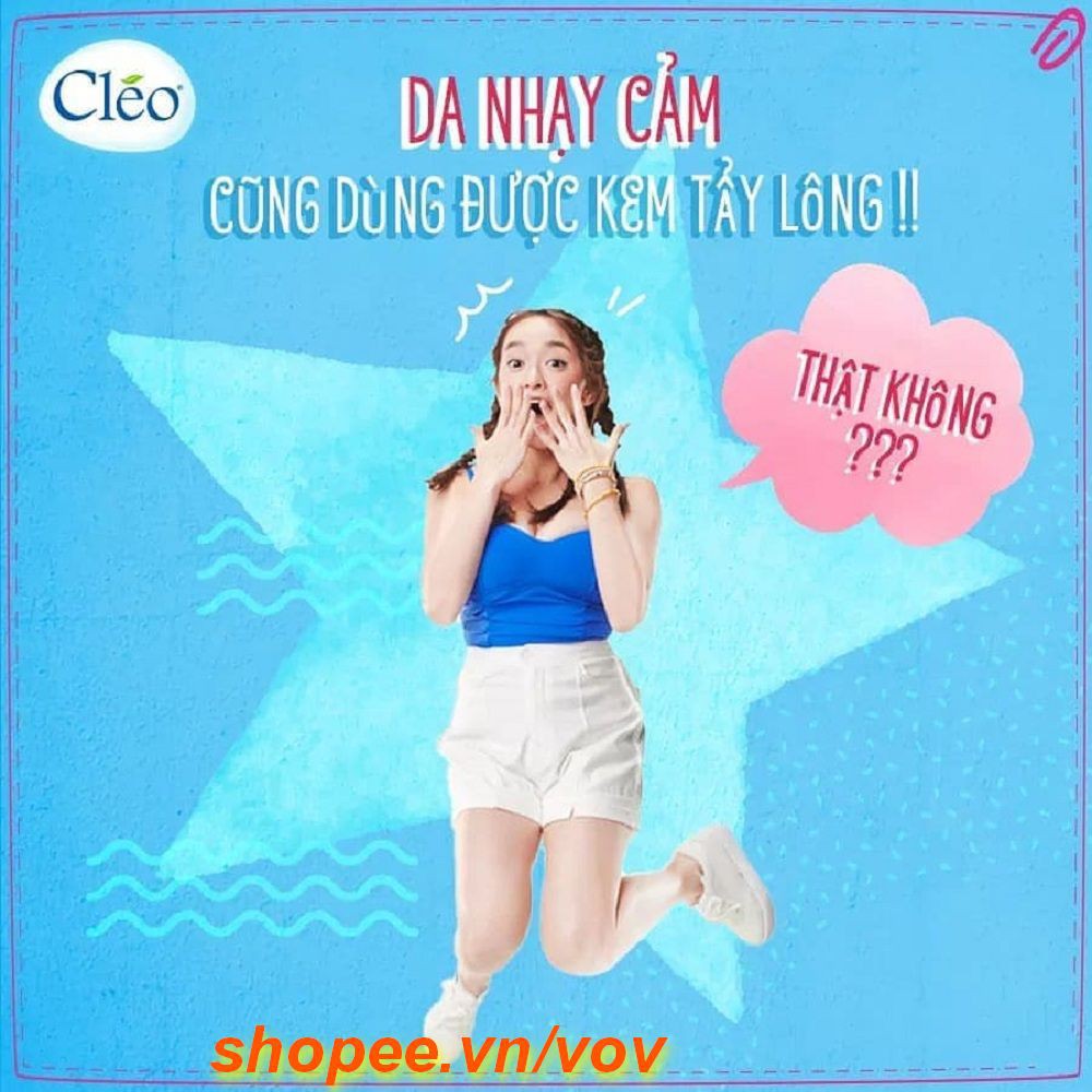 Tẩy Lông Cleo 50g Avocado Hair Removal Cream Chính Hãng.