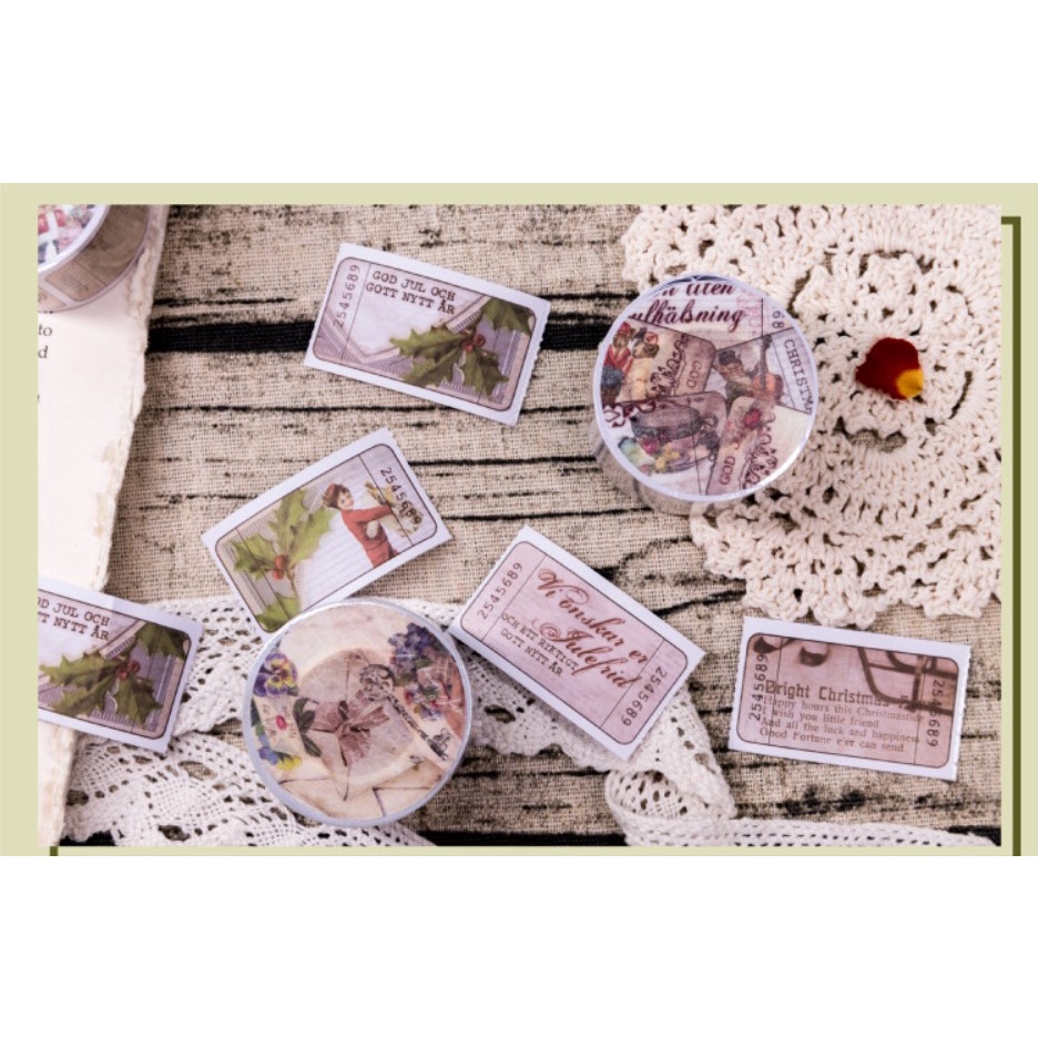 Litee - Washi tape chủ đề mùa đông Giáng Sinh