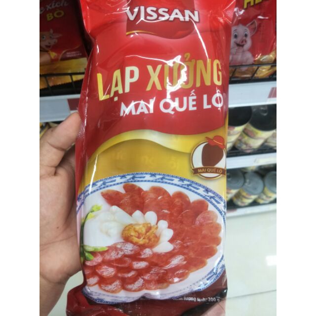 Lạp xưởng Mai Quế Lộ Vissan gói 200g