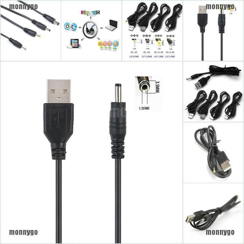 Giắc Cắm Chuyển Đổi Usb Port Sang 2.5 3.5 4.0 5.5mm 5v Dc Chuyên Dụng