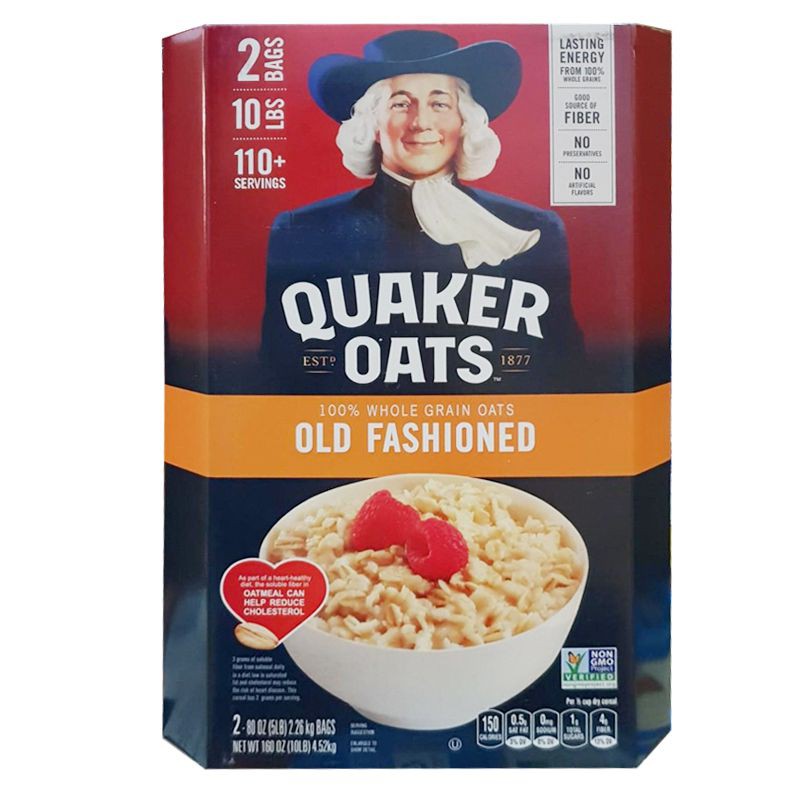 YẾN MẠCH QUAKER OATS OLD FASHIONED 4,53KG( Có hóa đơn)