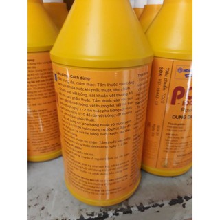DUNG DỊCH SÁT KHUẨN, CỒN ĐỎ POVIDONE 100ml