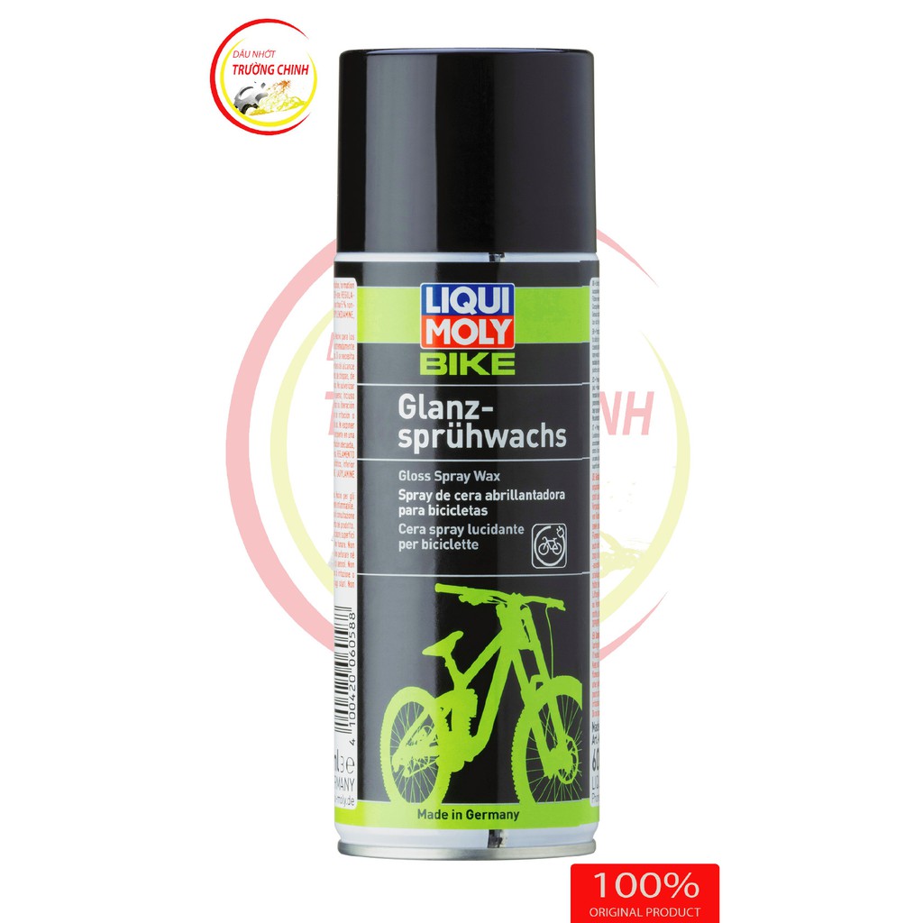 Sáp đánh bóng sơn xe đạp Moly Liqui Bike Gloss Spray Wax 6058 400ml