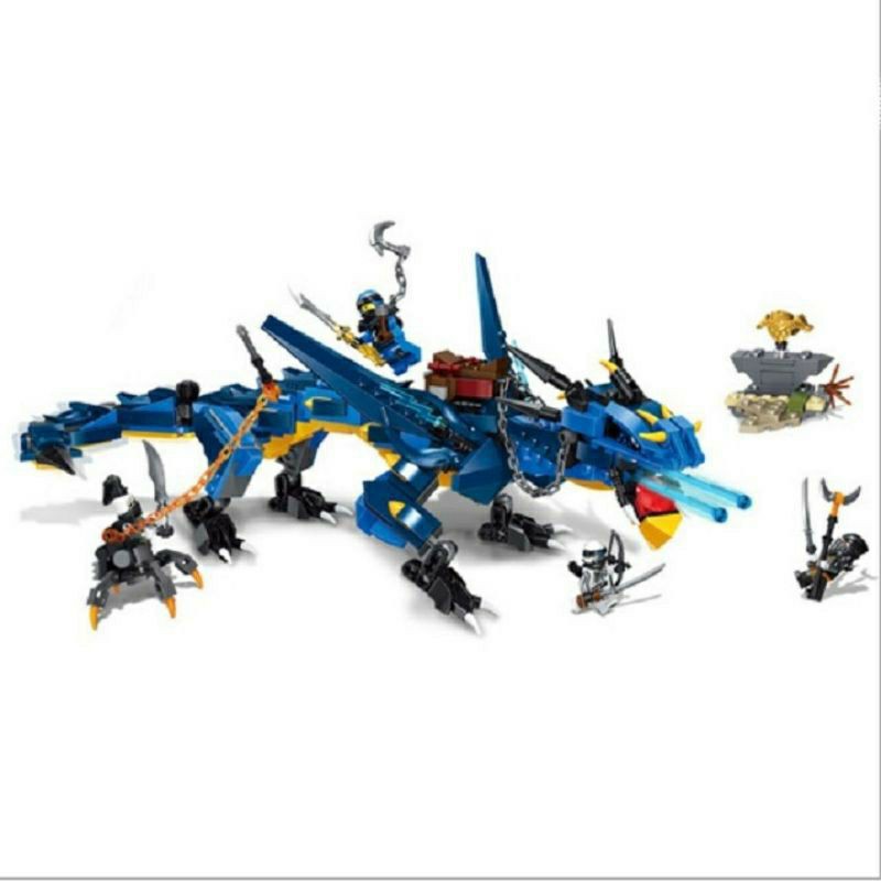 Bộ đồ chơi lắp ráp  Ninja Thunder and Gale Dragon Boy Assembly 76053