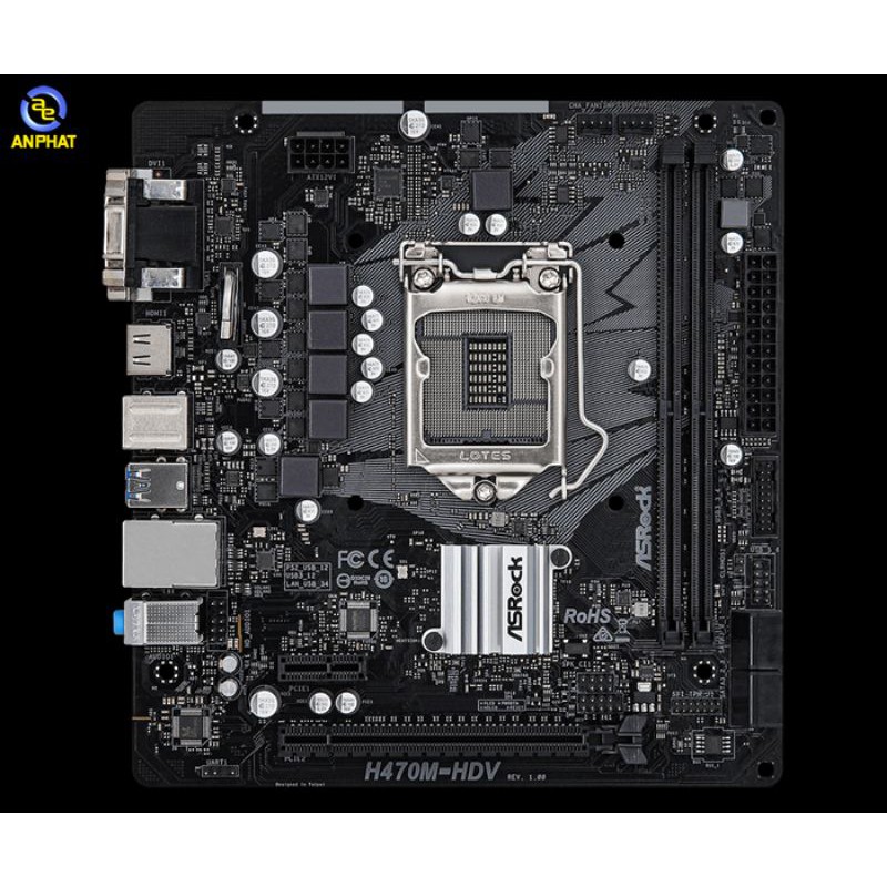 Bo mạch chủ Asrock H470M-HDV