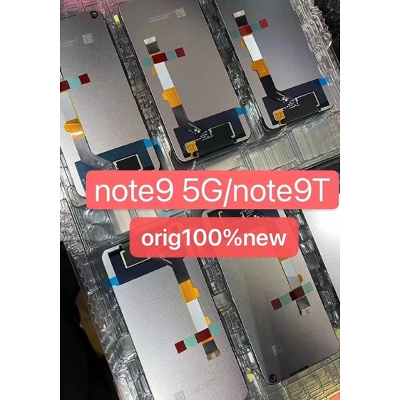 Màn hình Xiaomi Redmi Note 9 5G / Note 9T 5G công ty full bộ mầu đen